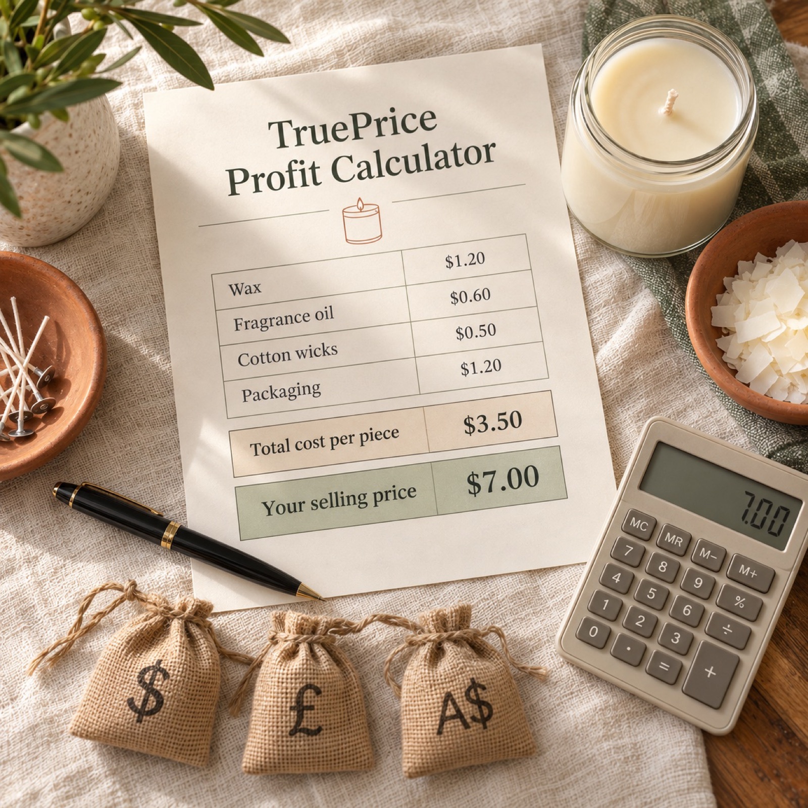 TruePrice™ Profit Calculator